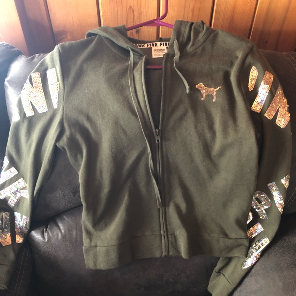 Zip up sweatshirt